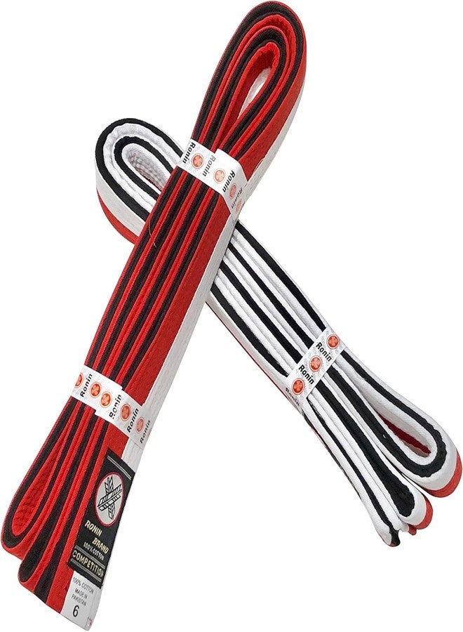 Ronin Brand Renchi Belt for Grand Master & Masters - for Martial Arts - 4th & 5th Degree Black Belt (6) - Image 3